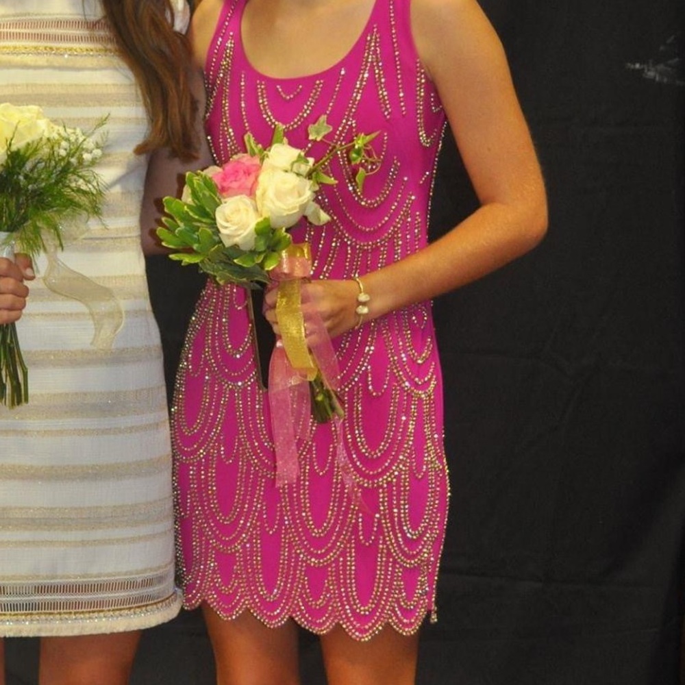 Pink dress